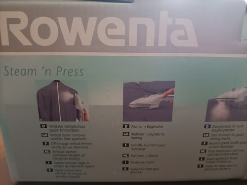 Rowenta steam press ferro - steam,