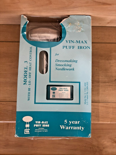 Vin max puff iron - puff,